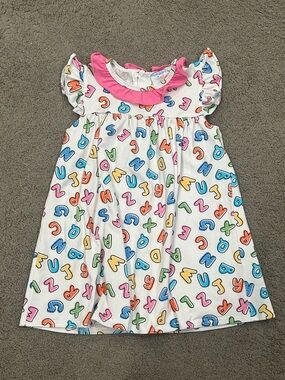 Stitchy Fish Alphabet School Dress